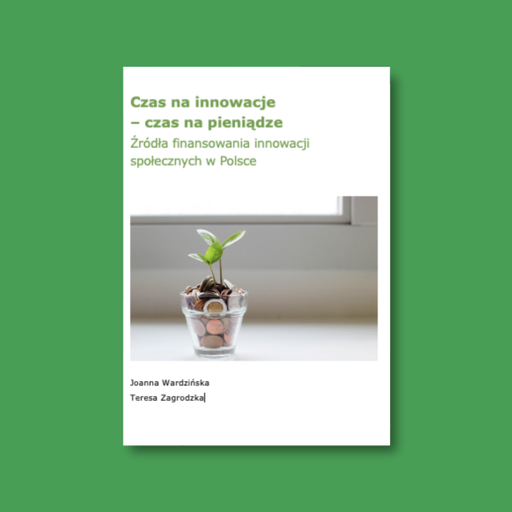 okładka publikacji "Czas na pieniądze - czas na innowacje"