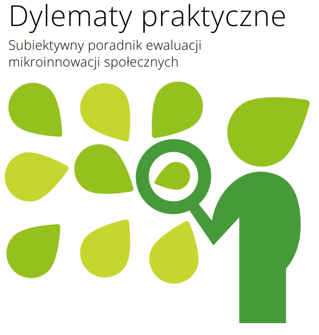 Logotyp narzędzia: Dylematy praktyczne. Subiektywny poradnik ewaluacji mikroinnowacji społecznych